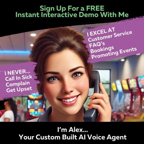 AI Voice Agent Alex Optin Page